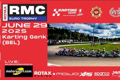WATCH LIVE: Rotax Max Challenge Euro Trophy heads to Karting Genk