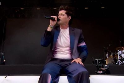 The Script’s Danny O’Donoghue delivers heartfelt tribute to late bandmate at Glastonbury