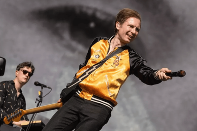 Doctor Who star stuns Glastonbury crowd by making surprise cameo on stage with Franz Ferdinand