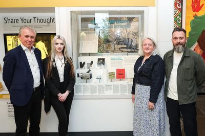 Glass from Guildhall and Bloody Sunday belt go on display to mark new initiative