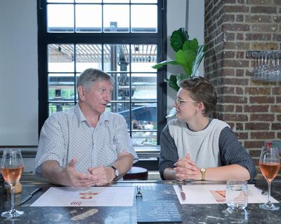 Dining across the divide: ‘I said, I’m slightly to the right of Genghis Khan. She said she was to the left of Karl Marx’