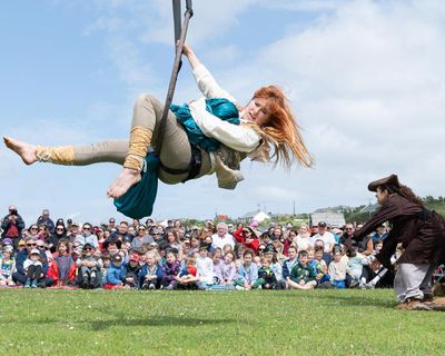 ‘Swashbuckling and cheeky’: island festival celebrates Ireland’s ‘pirate queen’