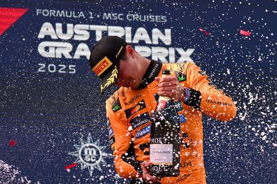 F1 Austrian GP: Lando Norris leads Oscar Piastri in dominant McLaren 1-2