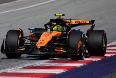 F1: Lando Norris keeps cool under intense pressure to secure McLaren one-two as Max Verstappen crashes out