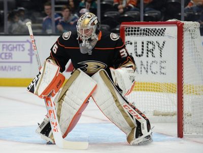 Ducks trade John Gibson to Red Wings