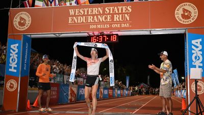 "Today, she owns it" - Abby Hall comes back from serious injury to smash Western States, but the course beats Riley Brady