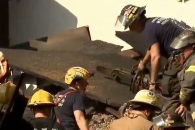 One dead and two injured after explosion causes multiple rowhome buildings to collapse in Philadelphia