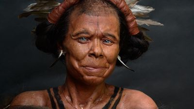 See the stunning reconstruction of a Stone Age woman who lived 10,500 years ago in Belgium