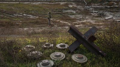 Ukraine to withdraw from anti-personnel mines ban treaty, says Zelenskyy