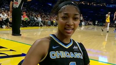 Angel Reese Stares Down Camera After Scoring And-One in Sky's Win vs. Sparks