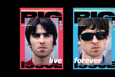Gallagher brothers on special edition Big Issue covers ahead of Oasis shows