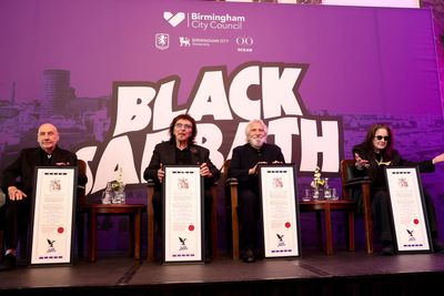Black Sabbath awarded freedom of Birmingham