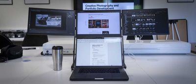 I took this triple display on the road – here’s why business users will love it