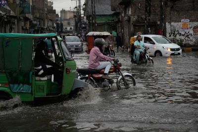 A week of heavy rains and floods across Pakistan kills 46 people including 13 family members