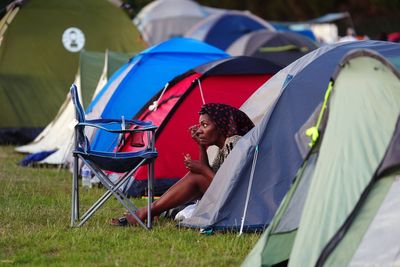 Fans camp out in Wimbledon ticket queue over ‘mini-festival’ weekend