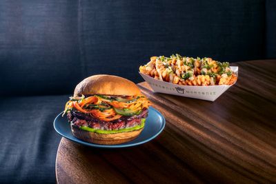 AngloThai teams up with Shake Shake for red curry burger with ox tongue and scallop roe
