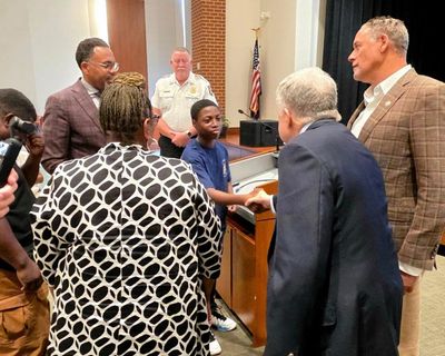 US city declares 12-year-old boy a hero for saving his family from house fire