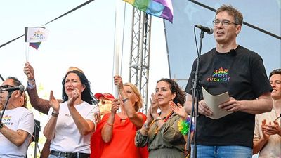 Geert Wilders accuses Budapest mayor of Nazi salute during Pride march