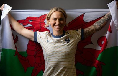 Wales’s Jess Fishlock: ‘We’ve broken through several ceilings – now we have to burst a big one’
