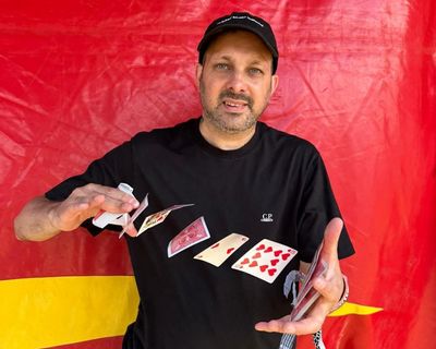 ‘I want to show people their magic’: Steven Frayne AKA Dynamo at Glastonbury festival