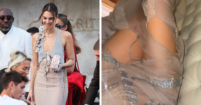 Leonardo DiCaprio’s Girlfriend Suffers Wardrobe Malfunction At Jeff Bezos And Lauren Sánchez’s Wedding Bash