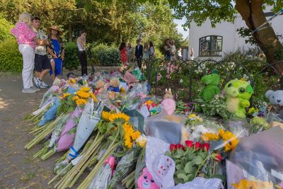 Police investigating collapse of tree in park that killed 7-year-old girl and left second child fighting for life