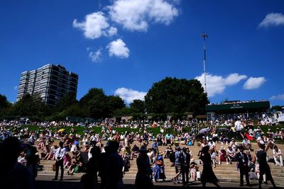 In Pictures: Sunny start to Wimbledon as England enjoys one of hottest June days