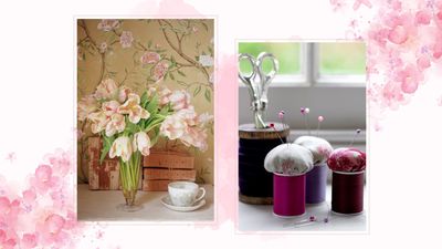 Save drooping tulips with a florist's genius quick fix – using a surprising sewing kit essential