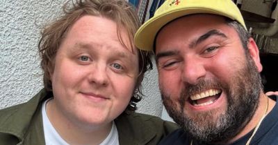 Lewis Capaldi pictured visiting popular Glasgow restaurant