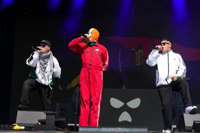 Glastonbury mixed pop and politics long before the Bob Vylan controversy