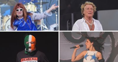 See the full lists of acts who made political statements at Glastonbury 2025