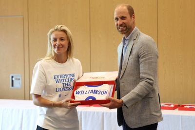 Prince William’s good luck message to the Lionesses revealed