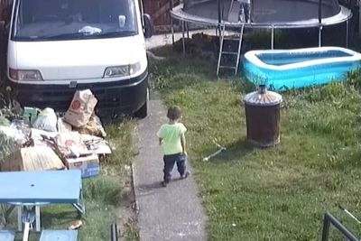 Man accused of grandson’s murder carried him ‘like a ragdoll’, court hears