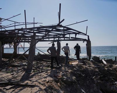 Israel launches waves of Gaza airstrikes after new displacement orders