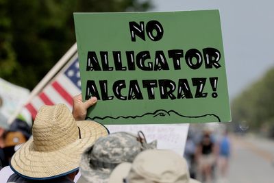 Trump flying down to open Florida’s ‘Alligator Alcatraz’ detention center Tuesday