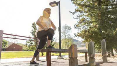 Swap squats for step-ups and thank me later - they are 'even better' for building lower-body strength