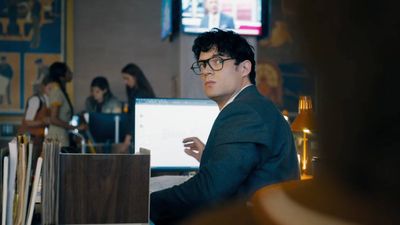 Superman has a twist from an obscure 1970s comic book to explain why no one realizes Clark Kent's identity, because "the glasses always bothered" James Gunn