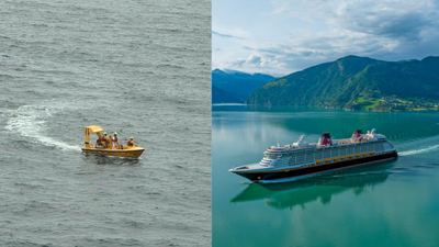 Chaos as Child Falls Overboard Disney Cruise—Dad Leaps After Her and Treads Water for 20 Minutes Until Dramatic Rescue
