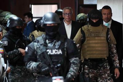 Former Ecuadorian vice president detained in embassy raid gets 13 years in prison