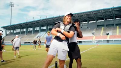 Travis Hunter, Trevor Lawrence Show Off Their Hilariously Goofy Signature Handshake