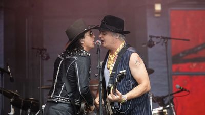 "Their chaotic charm hasn’t dulled one bit." The Libertines roll back the years at Glastonbury with a classic scrappy, rough-around-the-edges set