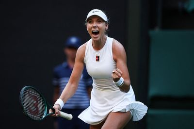 Wimbledon 2025: Katie Boulter stuns Paula Badosa on Centre Court to reach second round