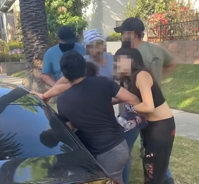 ICE Breaks 'Human Wall' Formed by Kids to Detain Their Mother in Arrest Meant for Someone Else, Witness Says