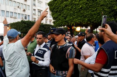 Tunisia court sentences lawyer critical of president to two years in prison