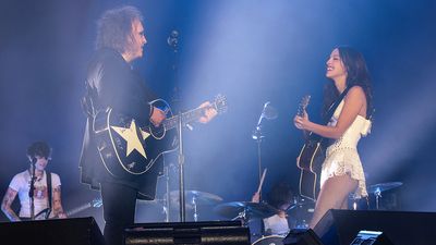 “He is perhaps the best songwriter to come out of England, he is a Glastonbury legend and a personal hero of mine”: Olivia Rodrigo surprises fans during her headline Glastonbury set by duetting with The Cure’s Robert Smith