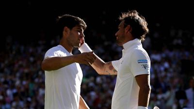 Carlos Alcaraz Thanks Fabio Fognini for 'Incredible' First Round Wimbledon Match