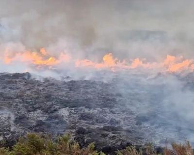 Scottish firefighters tackle wildfires for third day as risk to life grows