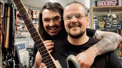 “Doing this makes me feel like he's always going to be here with me”: Metal guitarist commemorates late father by incorporating his ashes into his Fender Telecaster's neck