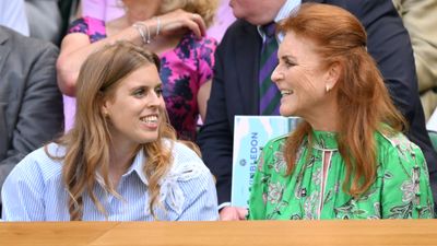 Seeing stripes? Princess Beatrice's baby blue Wimbledon co-ord shows why they're a classic