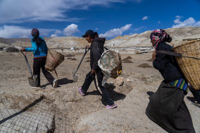 An ancient village ran out of water. So it moved and started over again